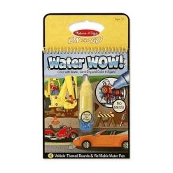 Melissa And Doug On The Go Water Wow Water Vehicles Reveal Pad Multi-color