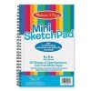 Melissa And Doug Mini Sketch Pad 6 By 9 Inches Multi-color