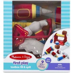 Melissa And Doug First Play Toolbox Fill And Spill Set Multi-color