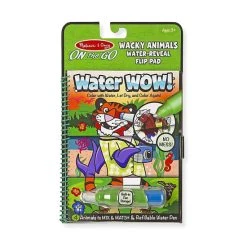 Melissa And Doug Water Wow Wacky Animals Set Multi-color