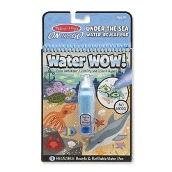 Melissa And Doug On The Go Water Wow Water Sea Reveal Pad Multi-color