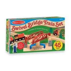 Melissa And Doug Melissa & Doug® Swivel Bridge Train Set Multi
