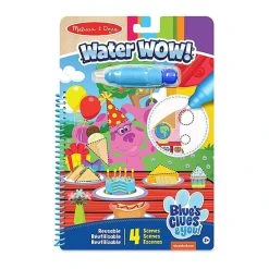 Melissa And Doug Blues Clues And You Water Wow Shapes Reusable Activity Pad Multi-color
